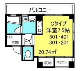 アンプルミエールの物件間取画像